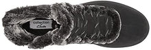 Load image into Gallery viewer, Clarks Women's Aveleigh Zip Warmlined Waterproof Fashion Boot, Black Waxy Suede, 8.5