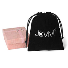 Load image into Gallery viewer, Jovivi 6mm Natural Green Aventurine Crystal Pendulum Necklace Lava Rock Labradorite Healing Chakra Triangle Pendulum Crystal w/Moon 25inches Adjustable