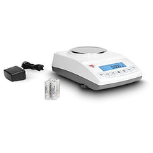 Load image into Gallery viewer, Torbal ATN110 1 mg Readability Ultra Compact Design Battery Operated Built-in USB Entry-Level Laboratory Class Balance, 110 g x 0.001 g, White