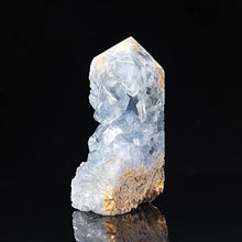 Load image into Gallery viewer, FENRIZ Natural Raw Blue Celestite Specimen Irregular Blue Celestite Crystal Cluter Point Crystal Cluster Geode Gemstone for Home Decoration, Collection, Gift,300g Home Goods (Size : 300g)