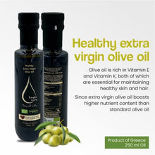 Load image into Gallery viewer, Drop of Life Organic Extra Virgin Olive Oil with Unmatched Flavor & Texture, Unfiltered, Anti-Oxidant Non-Allergenic & Gluten Free ((Pack of 1) - 500 ML)