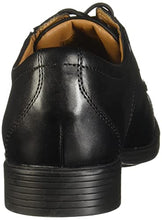 Load image into Gallery viewer, Clarks Men's Whiddon Cap Oxford, Black Leather, 9