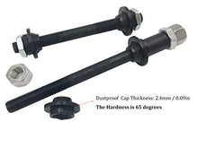 Load image into Gallery viewer, AiTuiTui 1 Pair MTB Quick Release Bicycle Hub, Road Mountain Bike Front & Rear Axle Hollow Shaft Set with Standard Spacing