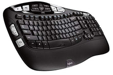 Load image into Gallery viewer, Logitech MX Ergo Wireless Trackball Mouse – Adjustable Ergonomic Design (Bluetooth or USB), Graphite & K350 2.4Ghz Wireless Keyboard