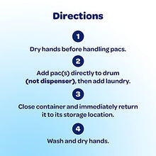 Load image into Gallery viewer, All Mighty Pacs Laundry Detergent, Free Clear for Sensitive Skin, Tub, 60 Count