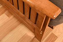 Load image into Gallery viewer, Kodiak Furniture Phoenix Futon, Full, Suede Black