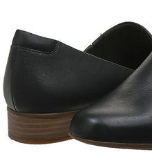Load image into Gallery viewer, Clarks womens Juliet Palm Loafer, Black Leather, 8.5 US