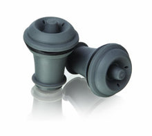 Load image into Gallery viewer, Vacu Vin Wine Saver Vacuum Stoppers Set of 2 – Grey