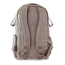 Load image into Gallery viewer, Itzy Ritzy Diaper Bag Backpack – Large Capacity Boss Backpack Diaper Bag Featuring Bottle Pockets, Changing Pad, Stroller Clips and Comfortable Backpack Straps, Vanilla Latte