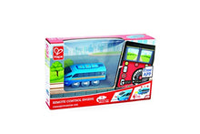 Load image into Gallery viewer, Hape Remote Control Engine Train | Kids Railway Toy, App or Button RC Vehicle with 5 Playable Sounds, Rechargeable Battery Feature, Blue
