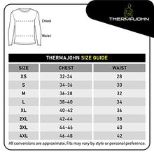 Load image into Gallery viewer, Thermajohn Thermal Shirts for Men Long Sleeve Thermal Compression Shirts for Men Base Layer Cold Weather (Black, 2X-Large)