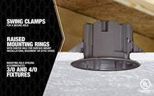 Load image into Gallery viewer, Madison Electric Products-MSBST250 Fixture and Ceiling Electrical Box Smart Box Shark Tooth with Hole Saw
