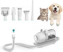 Load image into Gallery viewer, neabot P1 Pro Pet Grooming Kit & Vacuum Suction 99% Pet Hair, Professional Grooming Clippers with 5 Proven Grooming Tools for Dogs Cats and Other Animals(Renamed to Neakasa)