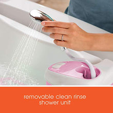 Load image into Gallery viewer, Summer Lil Luxuries Whirlpool Bubbling Spa & Shower (Pink) – Luxurious Baby Bathtub with Circulating Water Jets – Includes Deluxe Newborn Sling and Clean Rinse Spa/Shower Unit