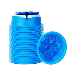 Load image into Gallery viewer, CLOUDBERG 16 Pack Blue Emesis Bags Disposable for Kids, 1000 ml Vomit Bag for Morning Sickness Bags, Portable Nausea Bags for Pregnant Women,Barf Bag with Leak Resistant Design car and Travel