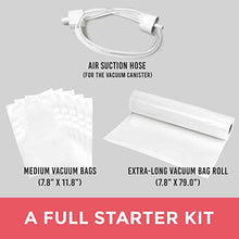 Load image into Gallery viewer, Vacuum Sealer Machine By Mueller | Automatic Vacuum Air Sealing System For Food Preservation w/Starter Kit | Compact Design | Lab Tested | Dry & Moist Food Modes | Led Indicator Lights