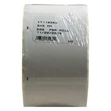 Load image into Gallery viewer, DayMark Safety Systems-IT113393 Blank Removable Label, 2" x 3", White (Roll of 500)