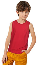Load image into Gallery viewer, Boyoo 3 Pack Big Boys Tank Tops Muscle Youth Active Athletic T Shirts Sleeveless Undershirts for 5-6 Years Kids