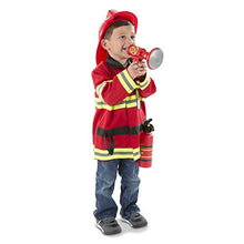 Load image into Gallery viewer, Melissa & Doug Fire Chief Role Play Costume Set