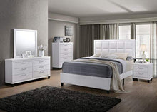 Load image into Gallery viewer, GTU Furniture Contemporary Styling White 5Pc Queen Bedroom Set(Q/D/M/N/C)