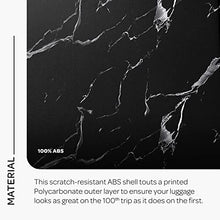 Load image into Gallery viewer, American Tourister Moonlight Hardside Expandable Luggage with Spinner Wheels, Black Marble, 2-Piece Set (21/24)