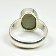 Load image into Gallery viewer, 55Carat Natural 4 Carat Cat's Eye Gemstone Silver Ring for Men Women US Size 4,5,6,7,8,9,10,11,12,13