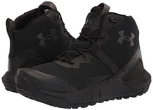Load image into Gallery viewer, Under Armour mens Micro G Valsetz Mid Military and Tactical Boot, Black (001 Black, 9.5 US