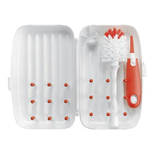 Load image into Gallery viewer, OXO Tot On-The-Go Drying Rack & Bottle Brush with Bristled CleanerNew Colors Available