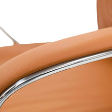Load image into Gallery viewer, Forbes Genuine Leather Aluminum Base High Back Executive Chair - Tan