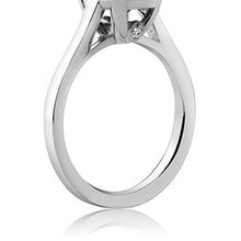 Load image into Gallery viewer, Gem Stone King 925 Sterling Silver Black Onyx and White Diamond Women's Ring (3.03 Cttw Oval) (Size 8)