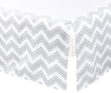 Load image into Gallery viewer, The Peanutshell Elephant Walk Crib Bedding Set | 3 Piece Unisex Nursery Set | Crib Quilt, Crib Sheet, Crib Skirt Included