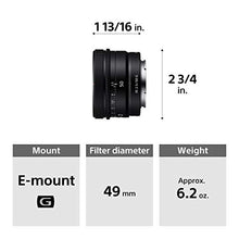 Load image into Gallery viewer, Sony FE 50mm F2.5 G Full-Frame Ultra-Compact G Lens