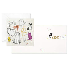Load image into Gallery viewer, Hallmark Studio Ink Mothers Day Card from Dog or Cat (Best Pet Mom Ever)