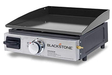 Load image into Gallery viewer, Blackstone Table Top Grill - 17 Inch Portable Gas Griddle - Propane Fueled - For Outdoor Cooking While Camping, Tailgating or Picnicking