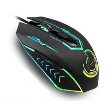Load image into Gallery viewer, Gaming Mouse Wired, UHURU USB Computer Mice with 6 Programmable Buttons, 4 Adjustable DPI Up to 4800, 7 Backlight Modes Ergonomic RGB Gaming Mouse for Laptop PC Gamers