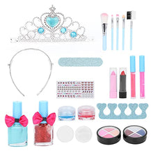 Load image into Gallery viewer, Children's make-up toys, children's make-up, washable, non-toxic, gentle and safe, rich and interesting girl make-up set birthday gift