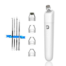 Load image into Gallery viewer, Blackhead Remover Pore Extractor Vacuum Cleaner, Professional Home Spa Skin Care Pimple Acne Whitehead Sucker Cleanser Kit with 4 Probes For Women Men Face Tool Blackhead Vacume Remover