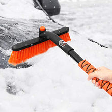 Load image into Gallery viewer, MATCC Car Snow Brush Removal with Ice Scraper and Foam Grip Detachable Snow Mover for Car Auto SUV Truck Windshield Windows