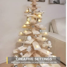 Load image into Gallery viewer, Homemory 48-Pack Battery Tea Lights Bulk, Long-Lasting Tea Lights Battery Operated, Flameless Flickering Romantic Wedding Candles for Wedding Proposal Anniversary Holiday Decor, Dia 1-2/5'', H 1-1/4''