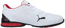 Load image into Gallery viewer, PUMA Men's Tazon 6 FM Puma White/ Puma Black/ Puma Silver Running Shoe - 9 D(M) US