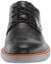 Load image into Gallery viewer, Clarks Men's Draper Lace Oxford, Black Leather with Grey Outsole, 12 M US