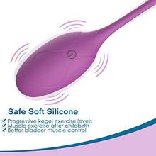 Load image into Gallery viewer, Kegel Exercise Weights,AL'OFA Ben Wa Ball Kegel Balls Doctor Recommended Bladder Control & Pelvic Floor Exercises for Beginners & Advanced,Silicone Purple