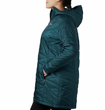 Load image into Gallery viewer, Columbia Women's Mighty Lite Hooded Jacket, Dark Seas, Medium