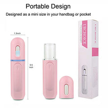 Load image into Gallery viewer, Nano Facial Mister, UrChoice Cool Mist 30ml Facial Handy Mist Sprayer - Support Adding Toner and Pure Milk, Moisturizing & Hydrating for Skin Care, Makeup, Eyelash Extensions