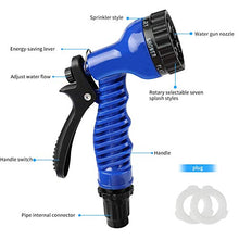 Load image into Gallery viewer, ONSON Expandable Garden Hose, Lightweight&Strongest Flexible Expanding Garden Hose Kit, Heavy Duty Pressure Water Hose Satisfy for Cleaning, Lawn and All Watering Needs (25FT)