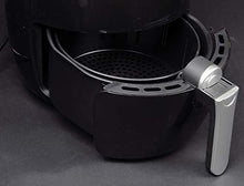 Load image into Gallery viewer, Total Chef TCAF03 7-in-1 Electric Air Fryer, 3.6 L / 3.8 Quarts, Digital Touchscreen, Adjustable Temperature and Timer, 1500 Watts, Silver, Healthy, Medium, Black/Gray