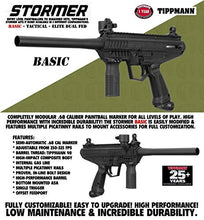 Load image into Gallery viewer, Maddog Tippmann Stormer Basic Silver HPA Paintball Gun Marker Starter Package - Black