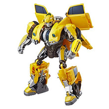 Load image into Gallery viewer, Transformers: Bumblebee Movie Toys, Power Charge Bumblebee Action Figure - Spinning Core, Lights and Sounds - Toys for Kids 6 and Up, 10.5-inch