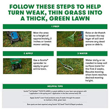 Load image into Gallery viewer, Scotts Turf Builder Thick'R Lawn Sun & Shade - 3 in 1 Lawn Fertilizer, Seed, & Soil Improver for a Thicker, Greener Lawn, Seeds up to 4,000 sq. ft., 40 lb.