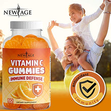 Load image into Gallery viewer, Vitamin C Gummies by New Age - Orange Vitamin C Gummy 2-Pack - Supports Healthy Immune System - Vegetarian Without Gluten - 120 Gummies